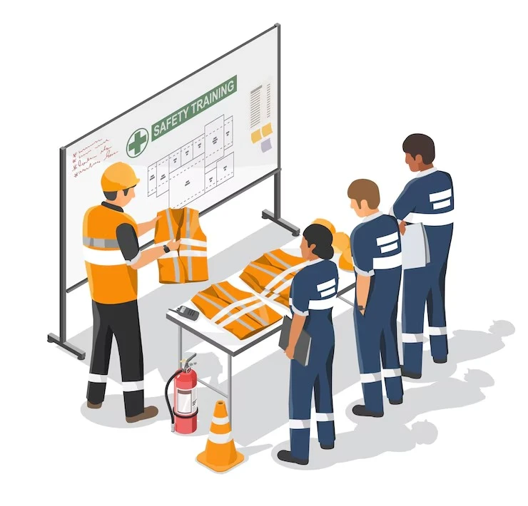 Treinamento de prevenção de acidentes